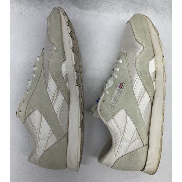 Reebok Classic 1Y3501 Mens Size 11.5 Sneakers Gray White Running Shoes - Picture 10 of 16